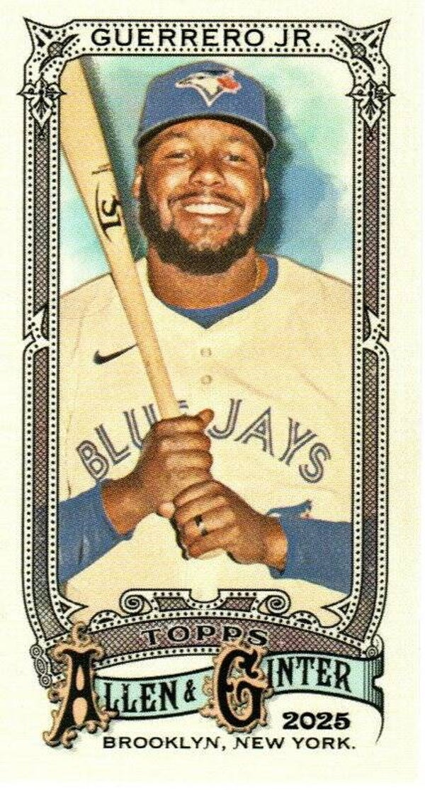Allen & Ginter 2025 Mini #116 Vladimir Guerrero Jr., Toronto Blue Jays