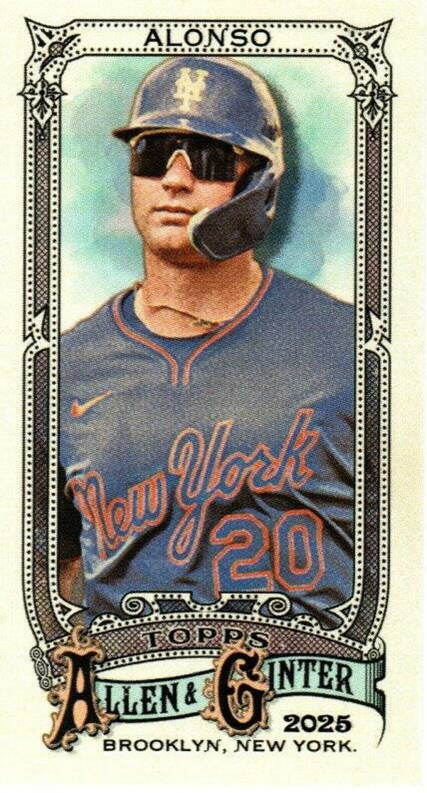 Allen & Ginter 2025 Mini #121 Pete Alonso, New York Mets