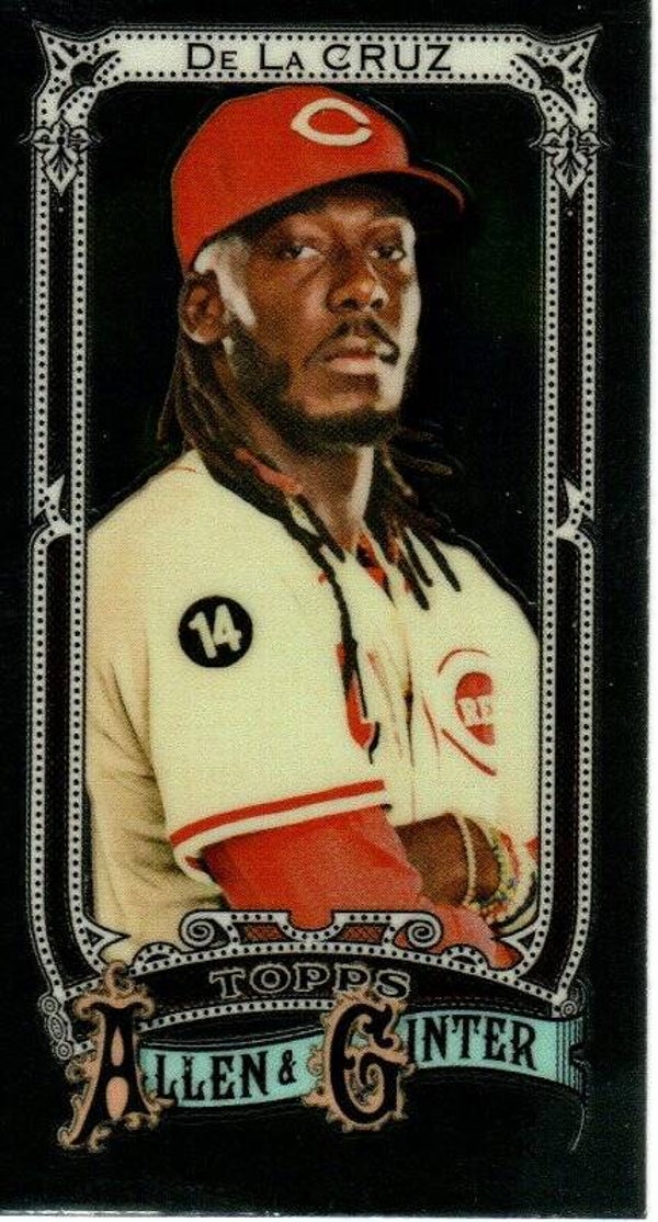 Allen & Ginter 2025 Mini Chrome #133 Elly De La Cruz, Cincinnati Reds