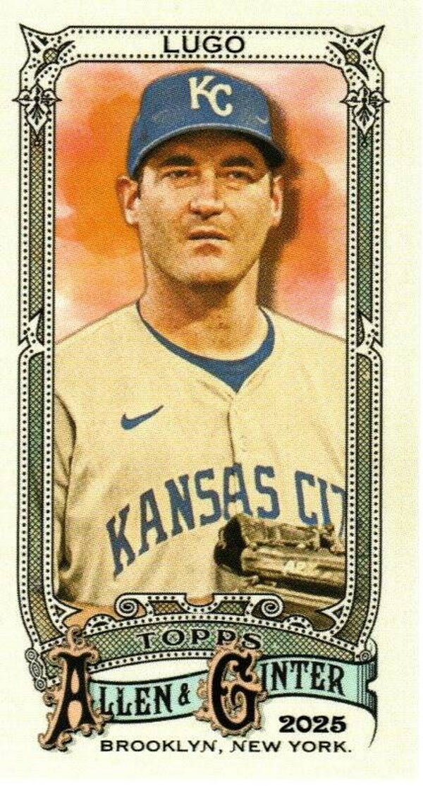 Allen & Ginter 2025 Mini #162 Seth Lugo, Kansas City Royals