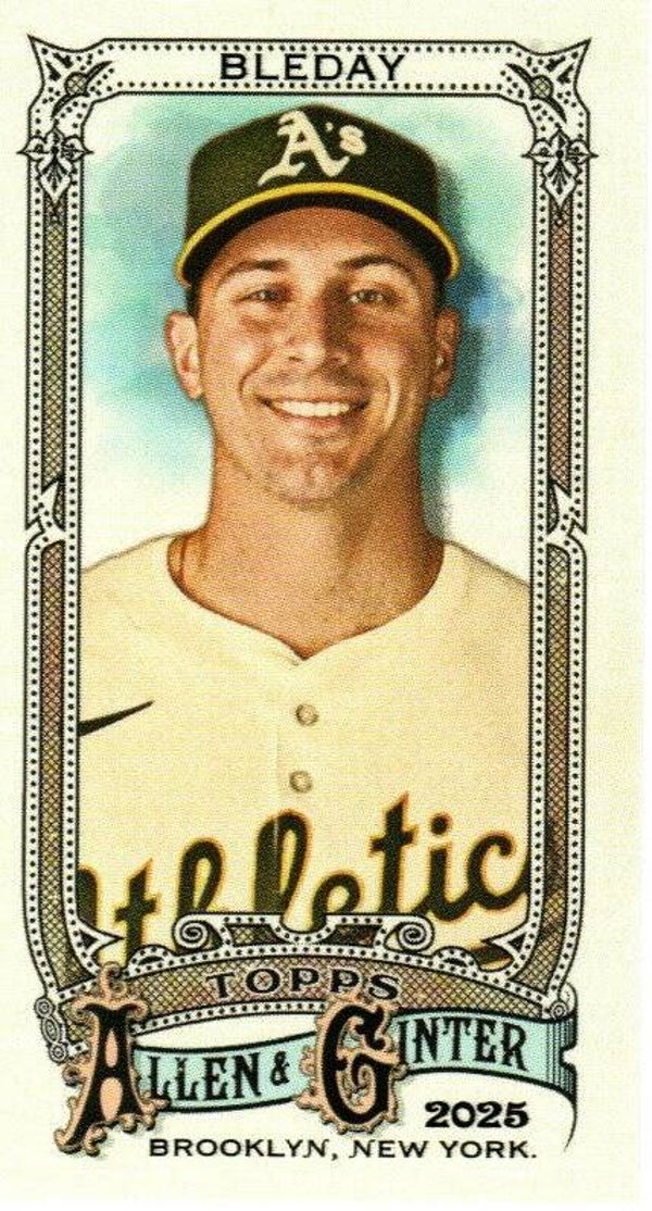 Allen & Ginter 2025 Mini #166 JJ Bleday, Athletics