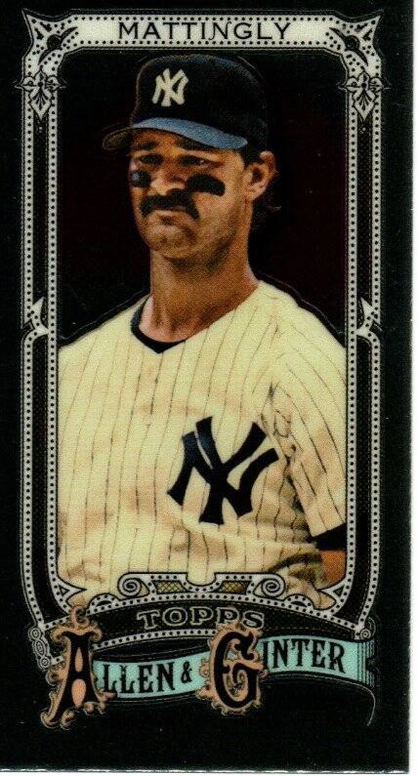 Allen & Ginter 2025 Mini Chrome #173 Don Mattingly, New York Yankees