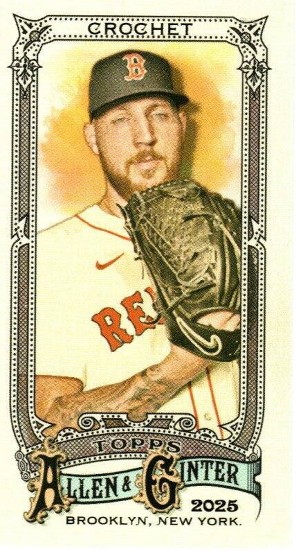 Allen & Ginter 2025 Mini A&G Back #177 Garrett Crochet, Boston Red Sox