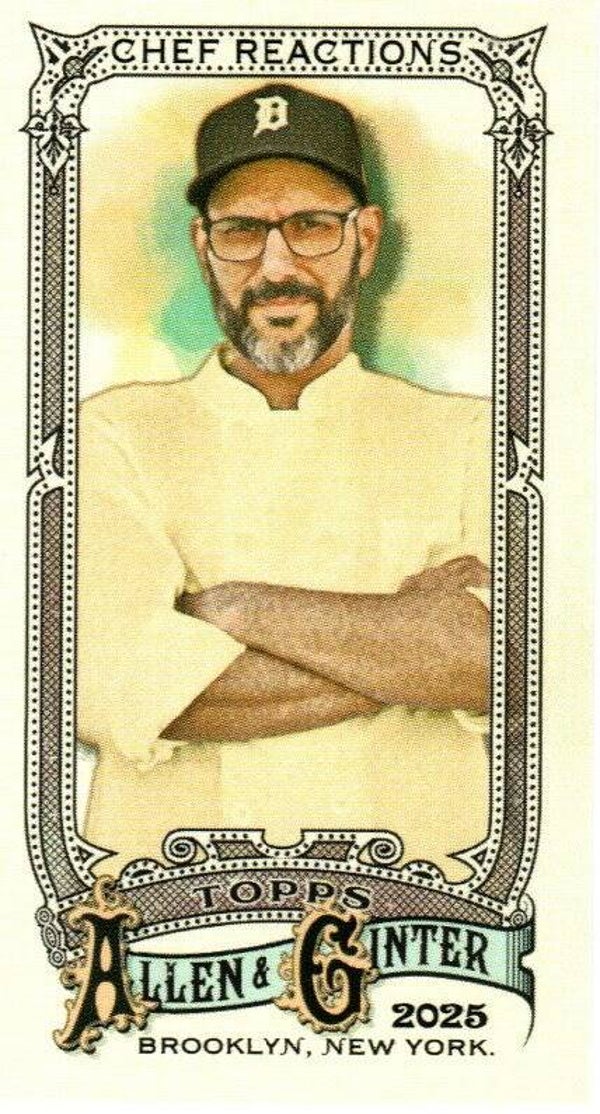 Allen & Ginter 2025 Mini M&N Back #211 Chef Reactions