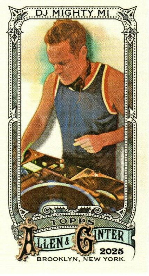 Allen & Ginter 2025 Mini #215 DJ Mighty Mi