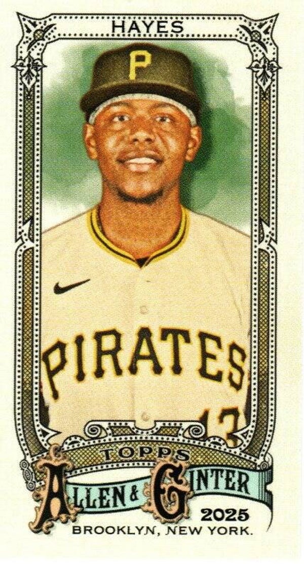 Allen & Ginter 2025 Mini A&G Back #224 Ke’Bryan Hayes, Pittsburgh Pirates