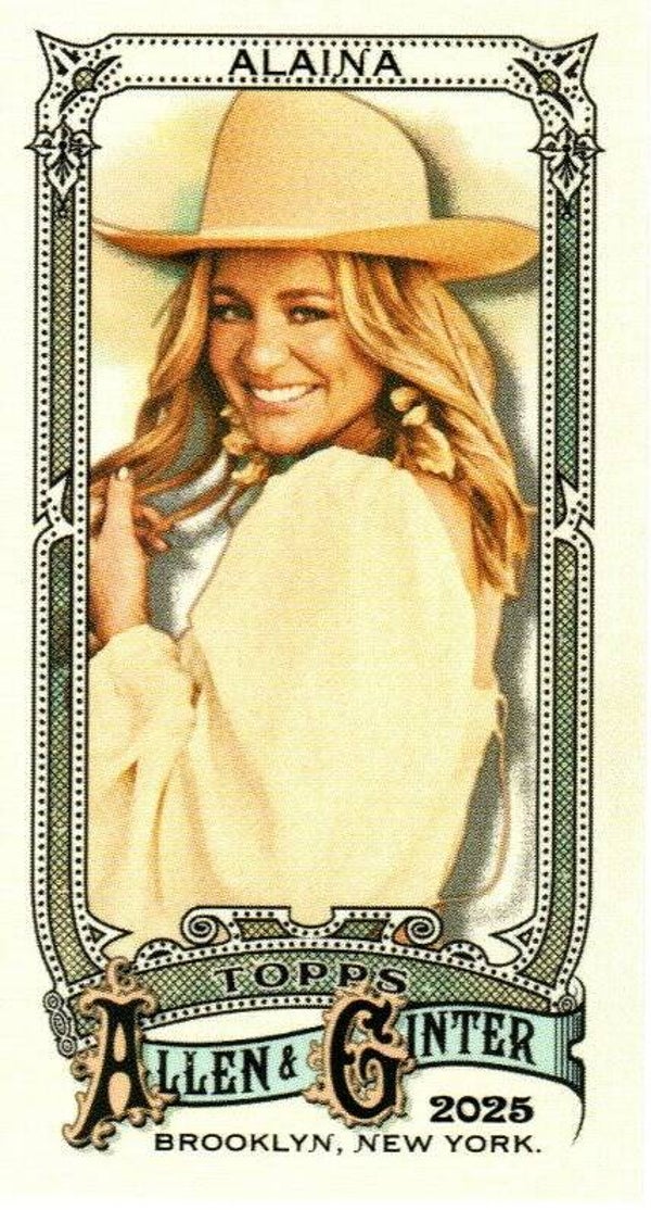 Allen & Ginter 2025 Mini #252 Lauren Alaina