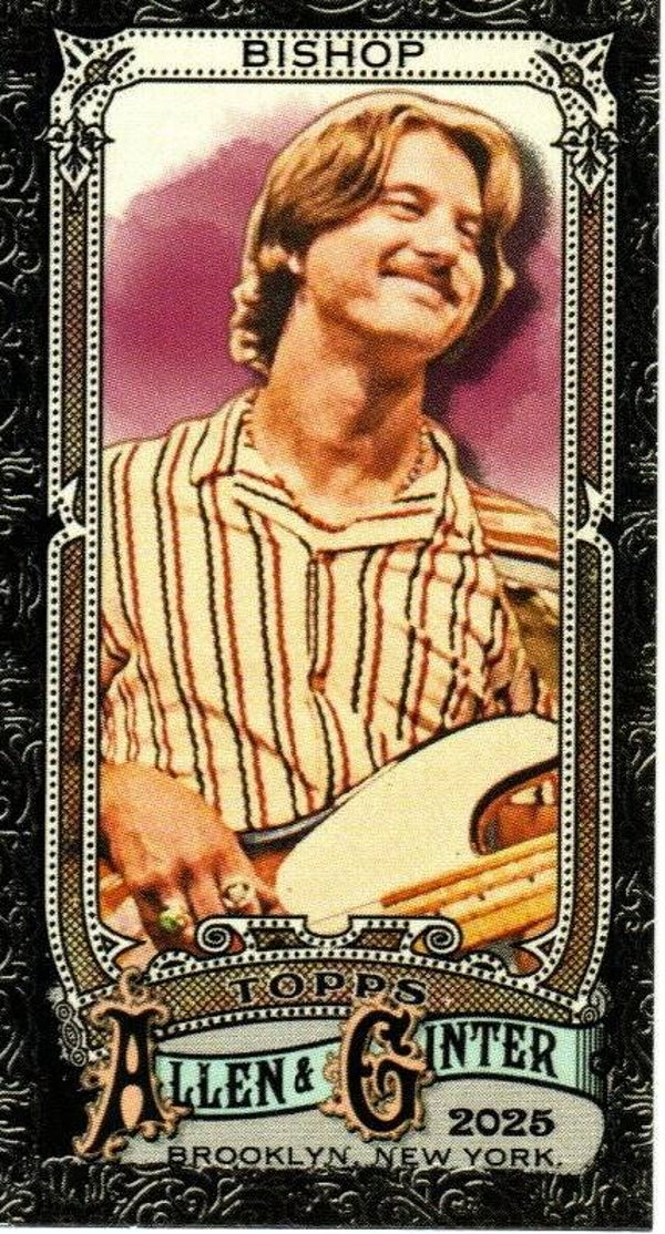 Allen & Ginter 2025 Mini Black Border #254 Andrew Bishop