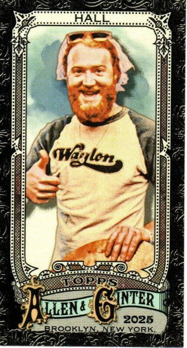 Allen & Ginter 2025 Mini Black Border #256 John Hall