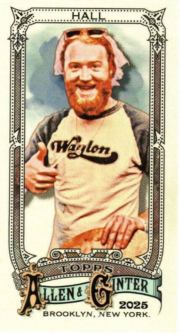 Allen & Ginter 2025 Mini M&N Back #256 John Hall
