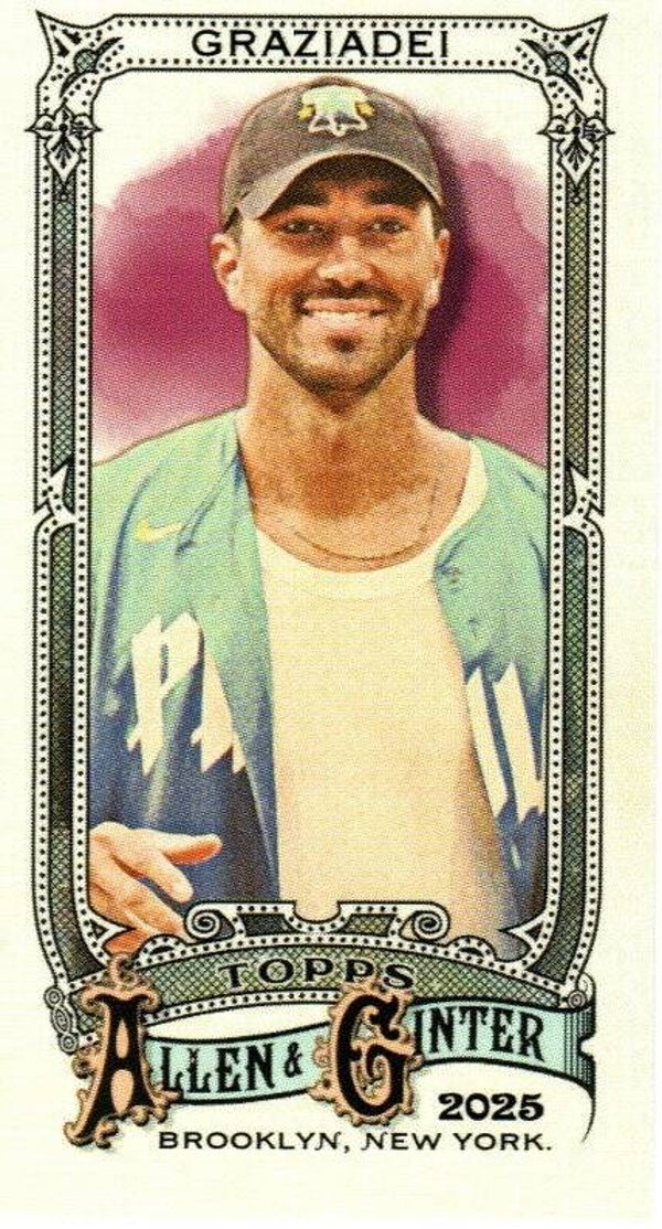 Allen & Ginter 2025 Mini #259 Joey Graziadei