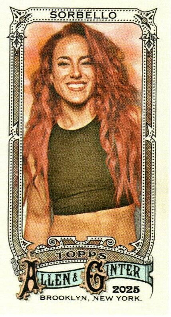 Allen & Ginter 2025 Mini #260 Cara Maria Sorbello