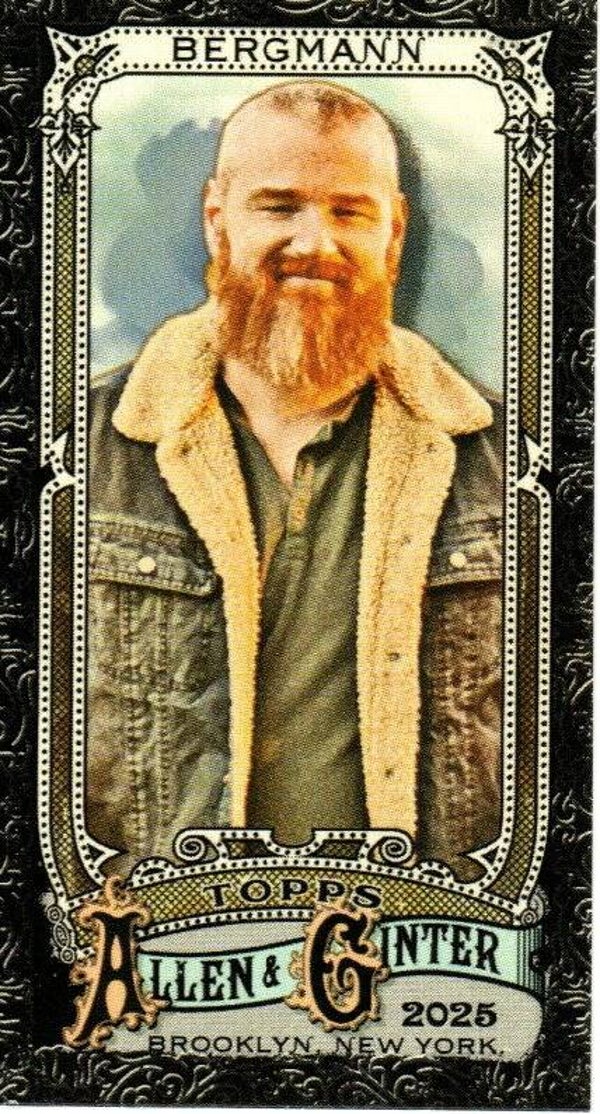 Allen & Ginter 2025 Mini Black Border #261 Wes Bergmann
