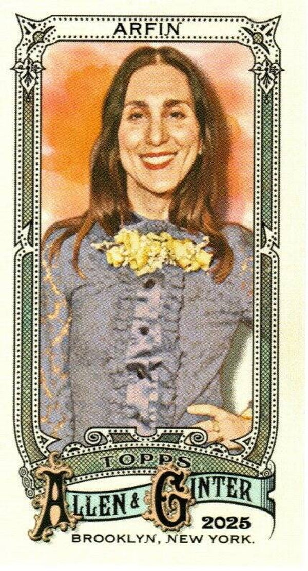 Allen & Ginter 2025 Mini A&G Back #264 Lesley Arfin