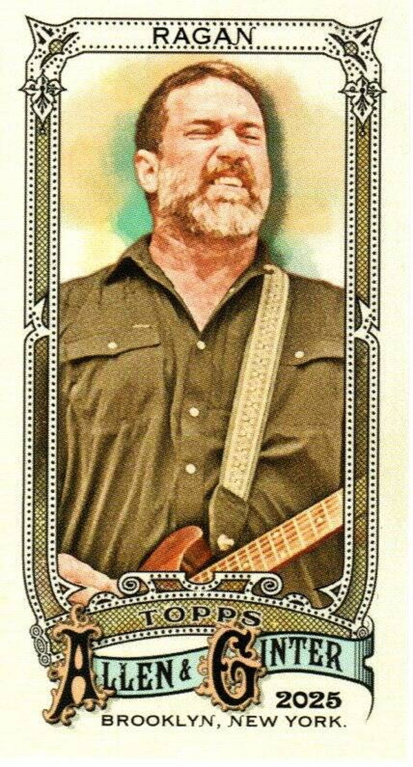 Allen & Ginter 2025 Mini M&N Back #279 Chuck Ragan