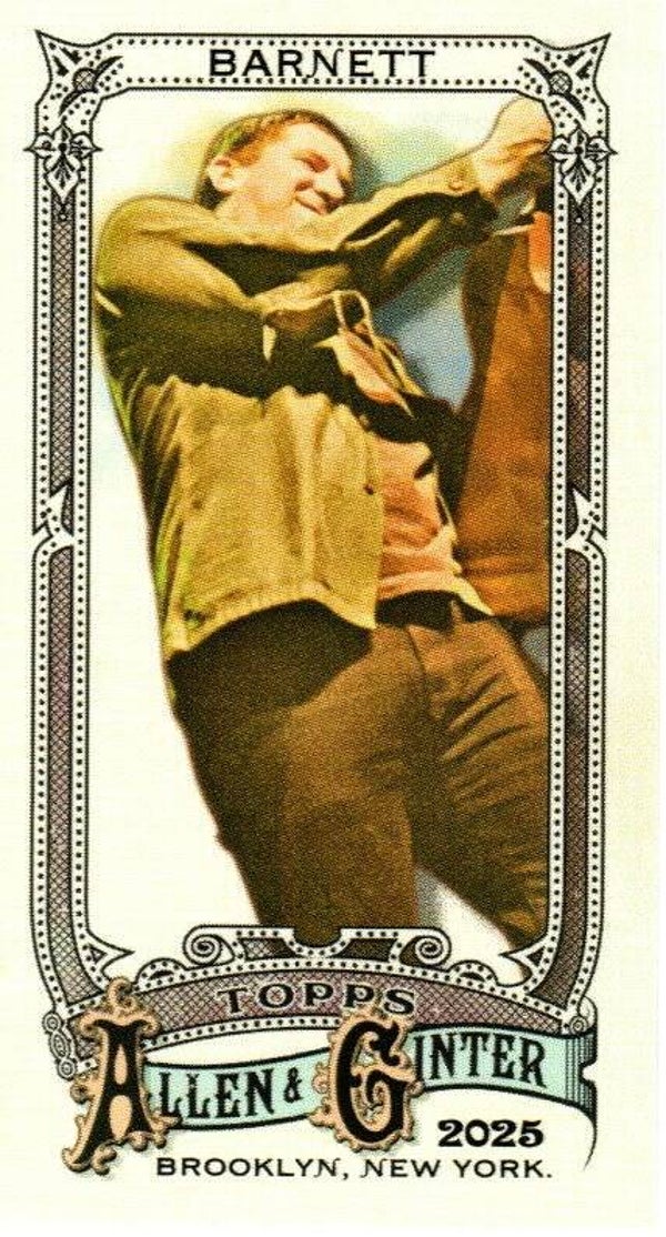 Allen & Ginter 2025 Mini A&G Back #280 Greg Barnett