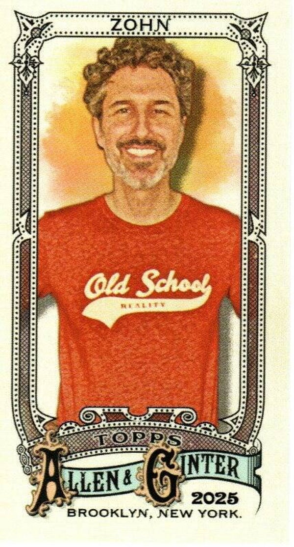 Allen & Ginter 2025 Mini #287 Ethan Zohn