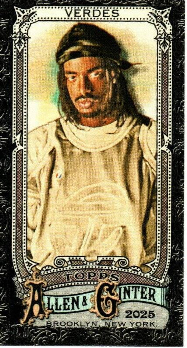 Allen & Ginter 2025 Mini Black Border #298 Tai Verdes