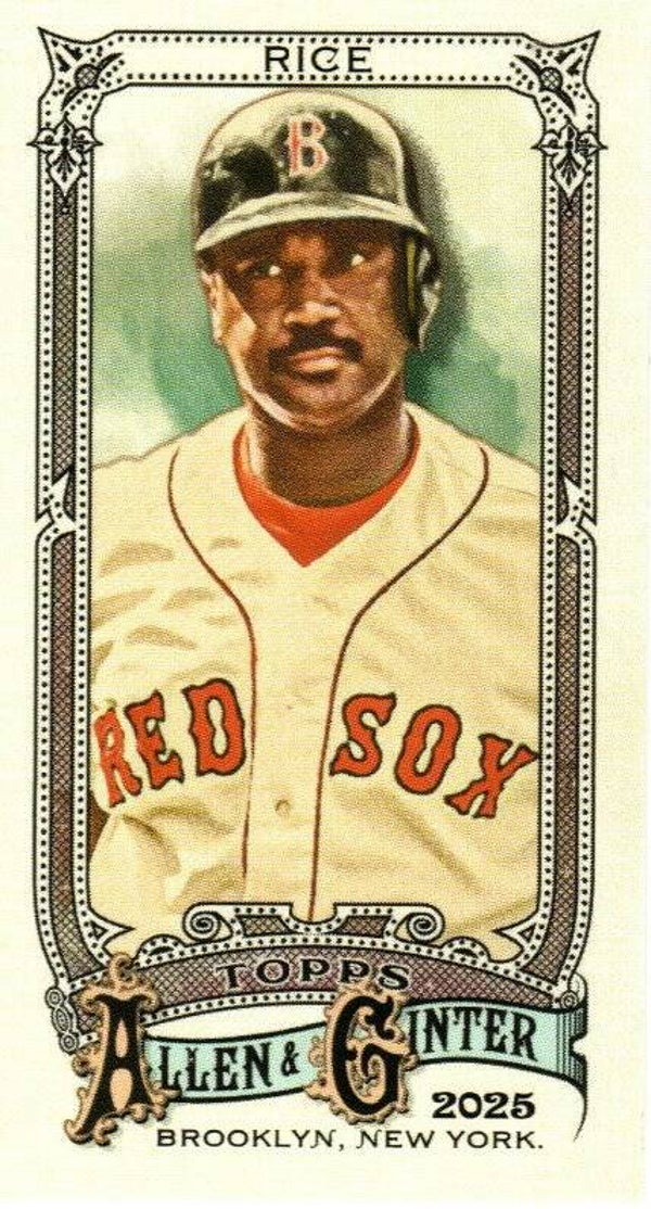 Allen & Ginter 2025 Mini SP #310 Jim Rice, Boston Red Sox