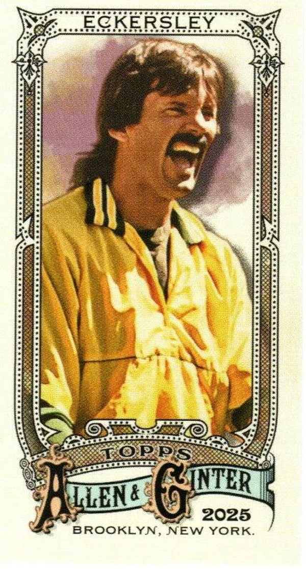 Allen & Ginter 2025 Mini SP #316 Dennis Eckersley, Oakland Athletics