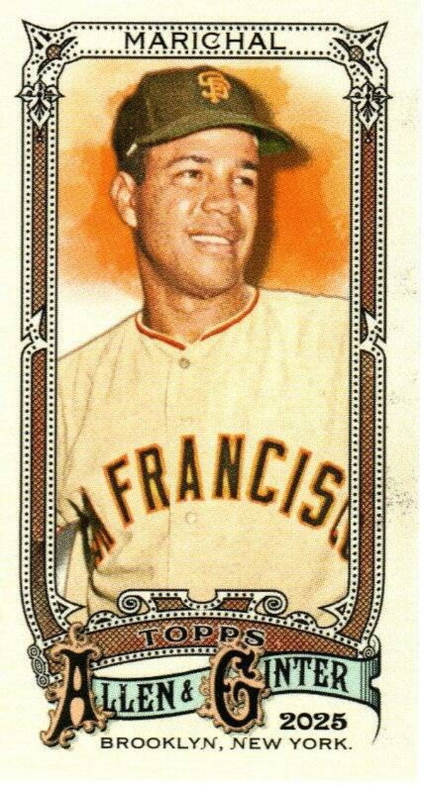 Allen & Ginter 2025 Mini SP #334 Juan Marichal, San Francisco Giants