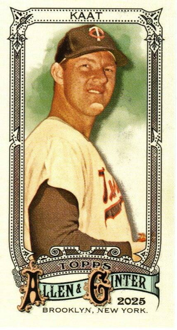 Allen & Ginter 2025 Mini SP #338 Jim Kaat, Minnesota Twins