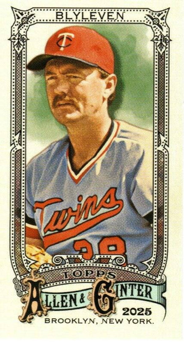 Allen & Ginter 2025 Mini SP #341 Bert Blyleven, Minnesota Twins