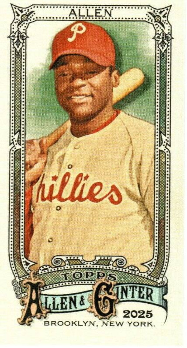 Allen & Ginter 2025 Mini SP #350 Dick Allen, Philadelphia Phillies
