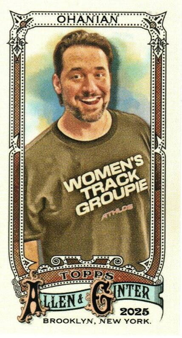 Allen & Ginter 2025 Mini No Number A&G Back #291 Alexis Ohanian