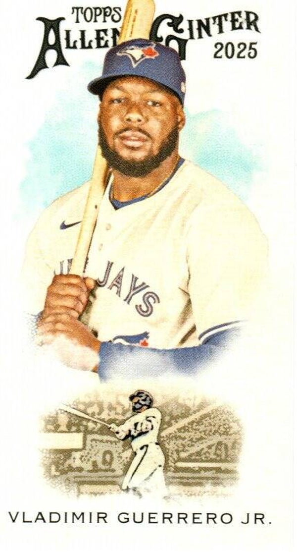 Allen & Ginter 2025 Mini 1889 N22 #N222-14 Vladimir Guerrero Jr., Toronto Blue Jays
