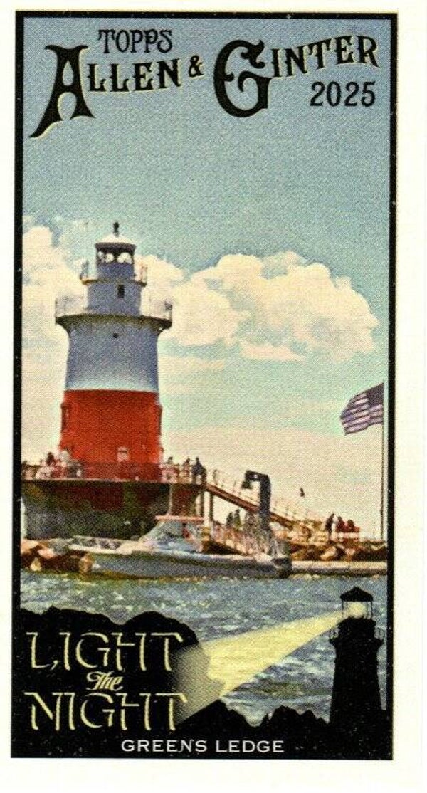 Allen & Ginter 2025 Mini #LTN-5 Greens Ledge Norwalk, Connecticut - Light the Night