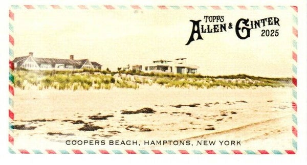 Allen & Ginter 2025 Mini #BI-15 Coopers Beach, Hamptons, New York - Beachin' It Mini