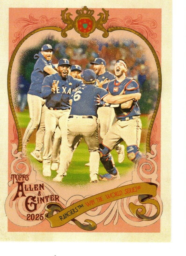 Allen & Ginter 2025 Sweet Victory #SV-3 Jonah Heim - Texas Rangers