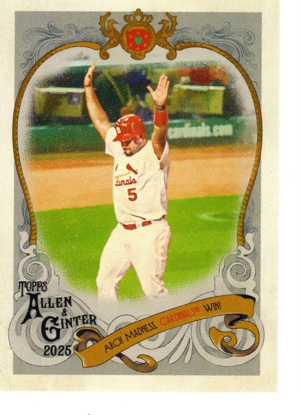 Allen & Ginter 2025 Sweet Victory #SV-10 Albert Pujols - St. Louis Cardinals