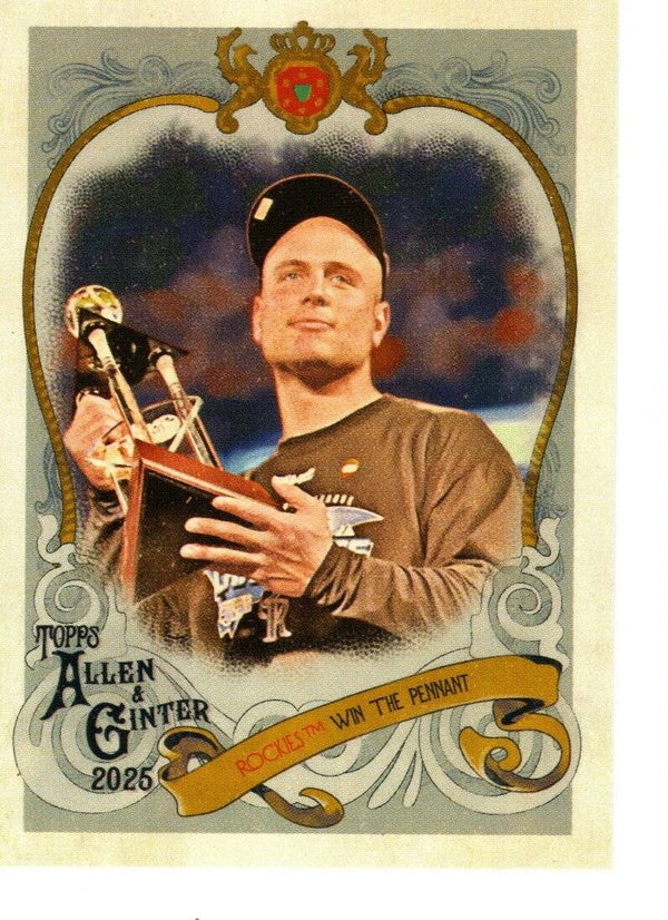 Allen & Ginter 2025 Sweet Victory #SV-13 Matt Holliday - Colorado Rockies