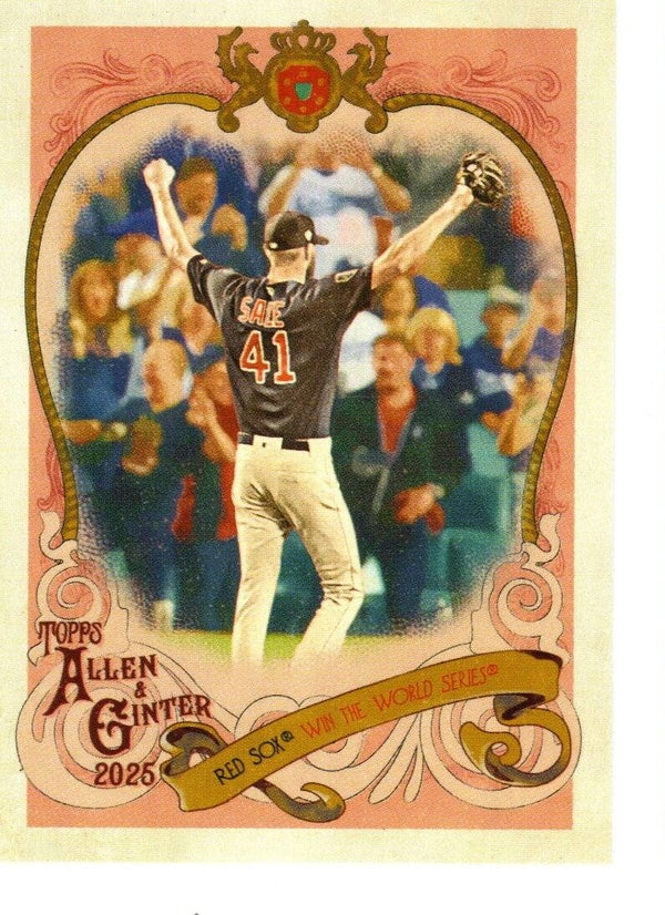 Allen & Ginter 2025 Sweet Victory #SV-24 Chris Sale - Boston Red Sox