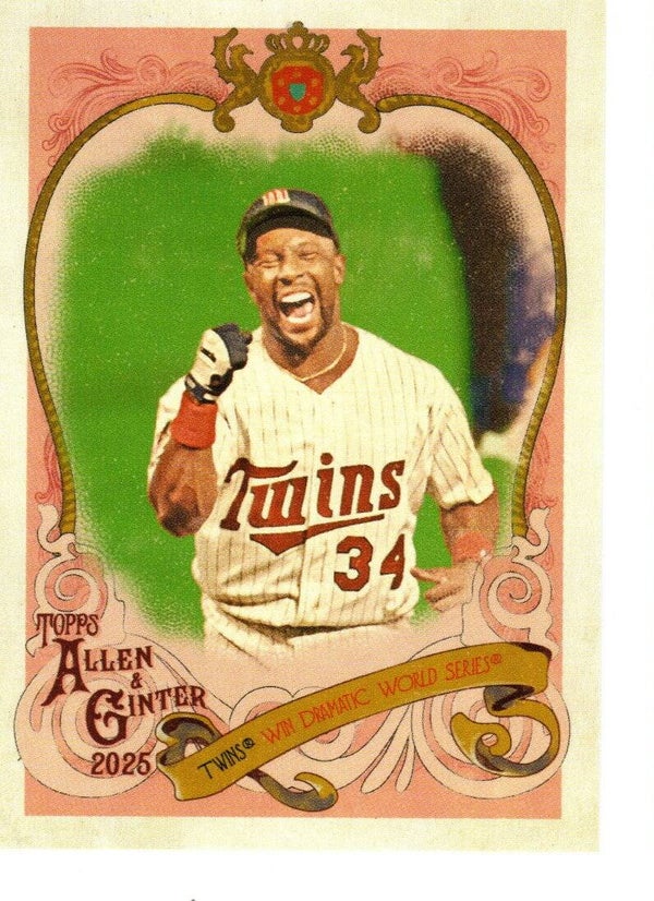 Allen & Ginter 2025 Sweet Victory #SV-25 Kirby Puckett - Minnesota Twins