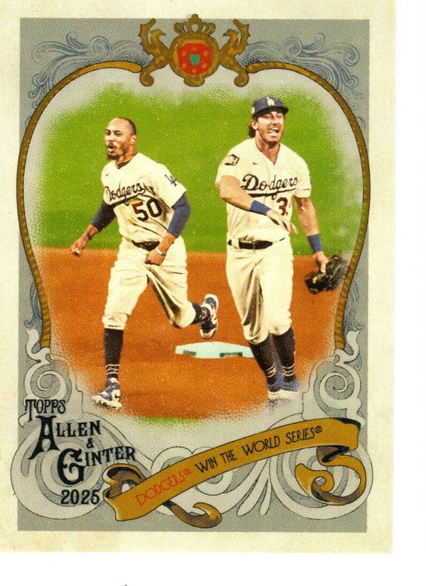 Allen & Ginter 2025 Sweet Victory #SV-29 Mookie Betts - Los Angeles Dodgers