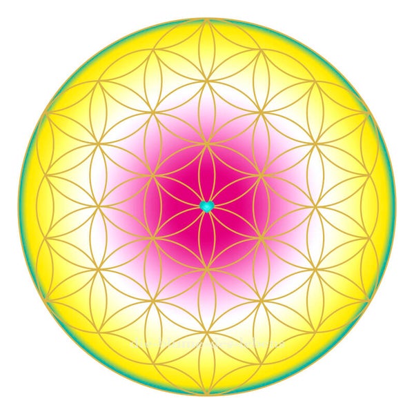 Blume des Lebens mit Herz 115