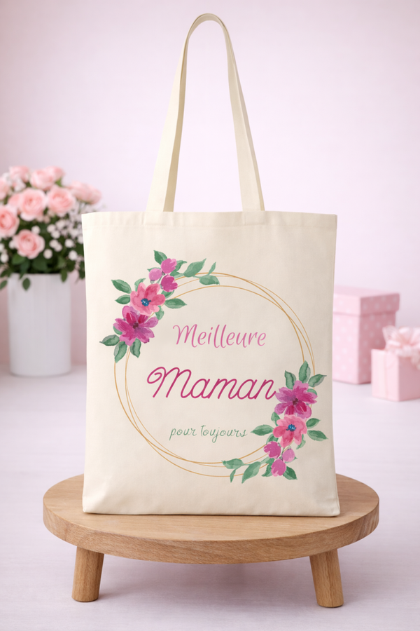 Sac Shopping " meilleure maman"
