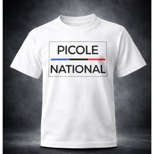 T-shirt humour "Picole National"