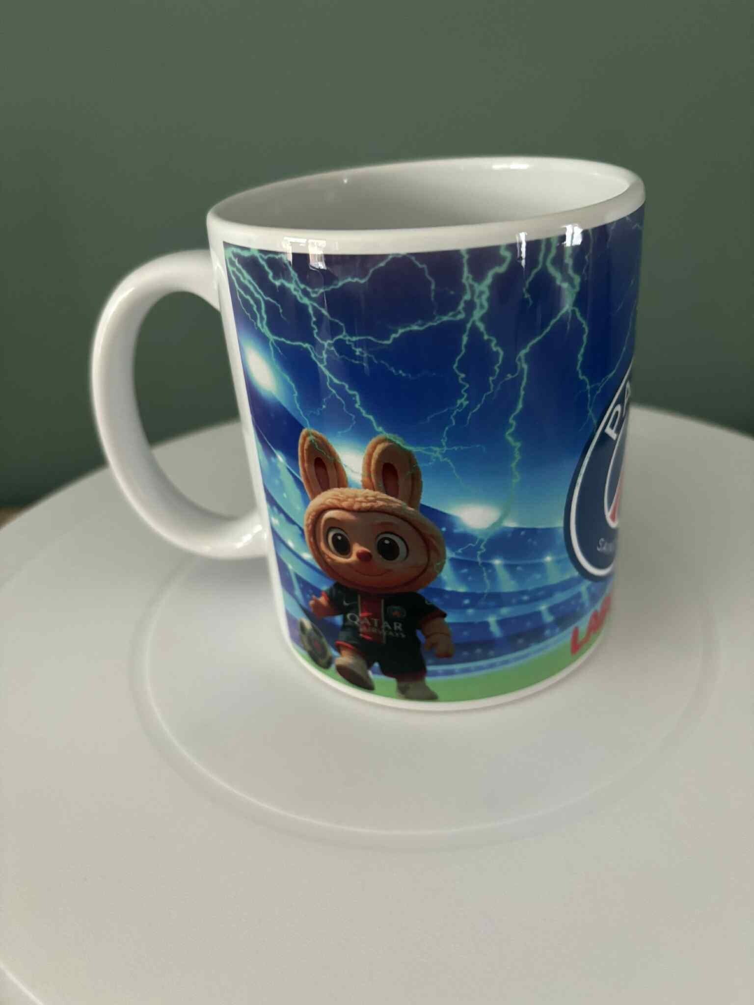 Mug Labubu PSG