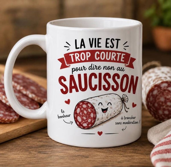 Mug " saucisson "