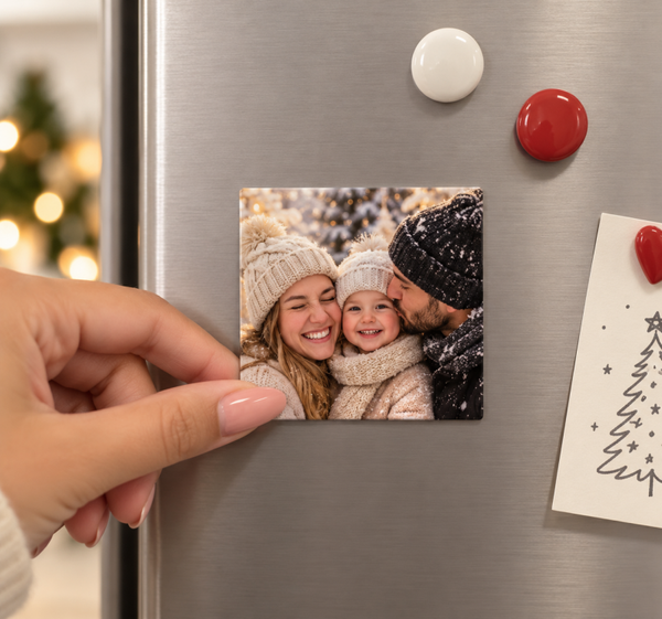 Magnet de Noël personnalisé