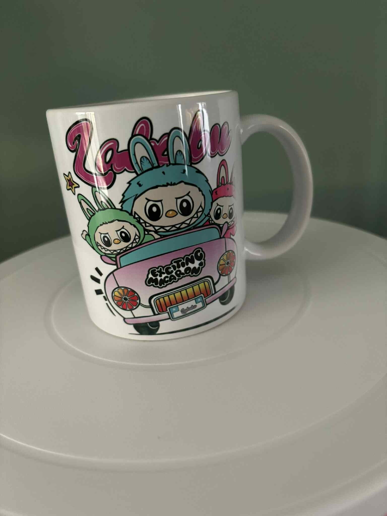 Mug labubu voiture