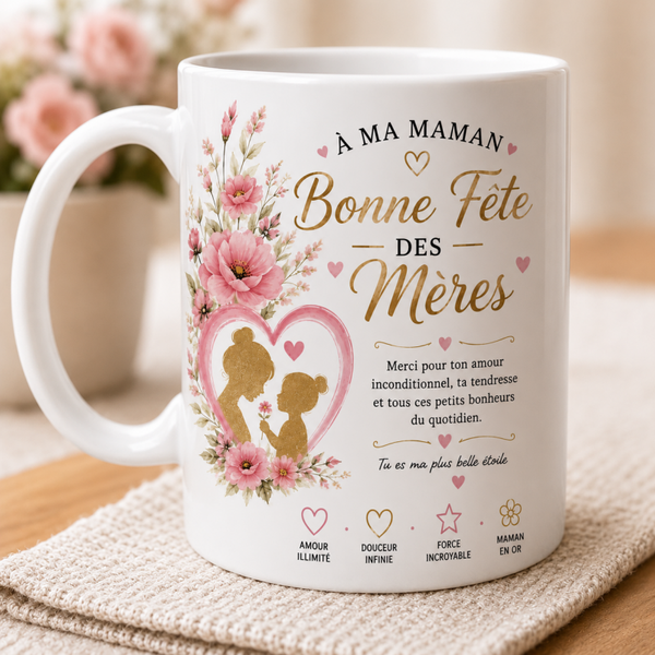 Mug “Bonne Fête des Mères”