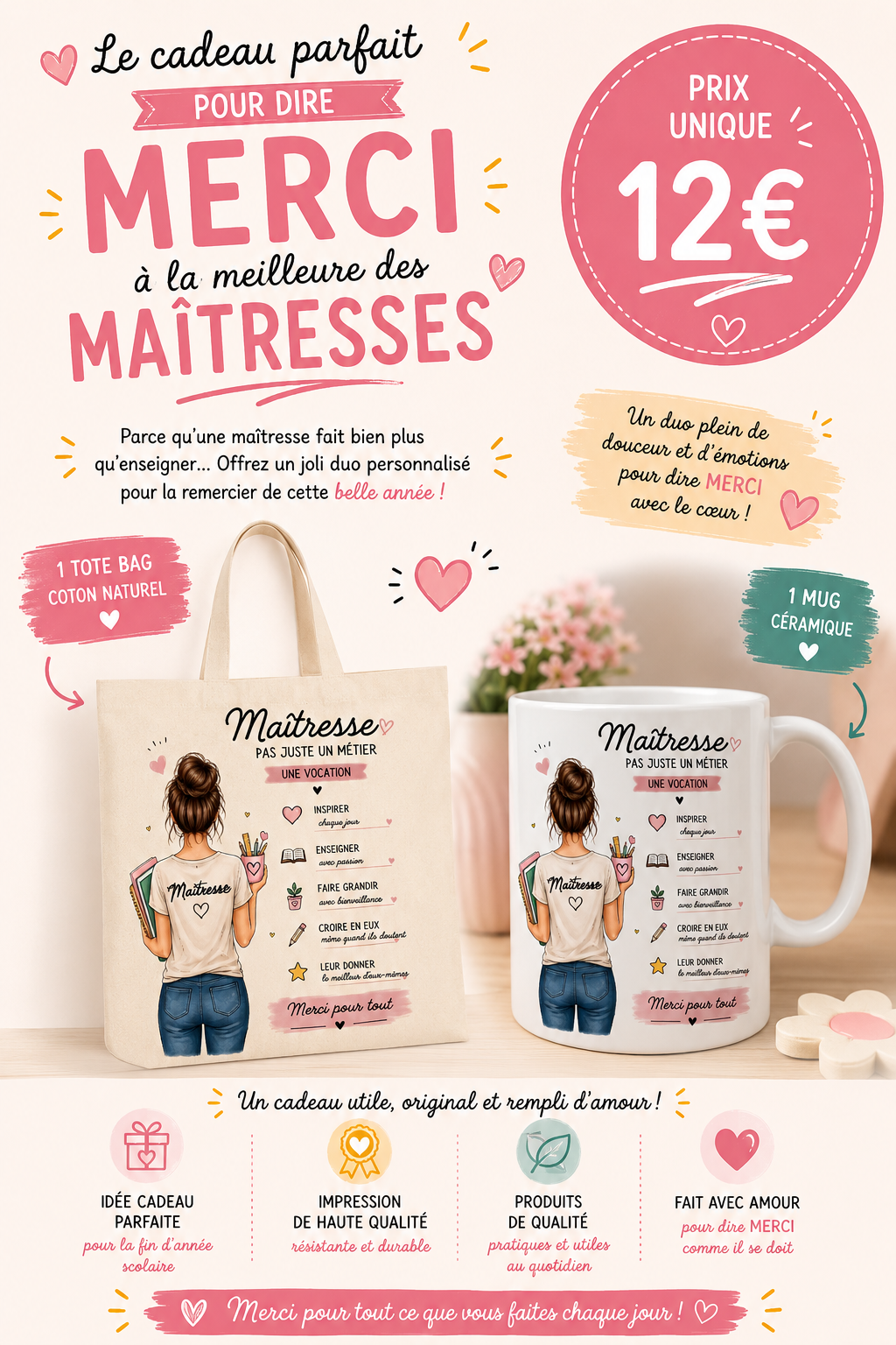 Coffret "maîtresse"