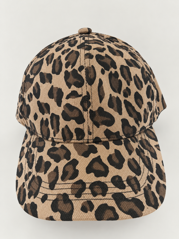 Casquette léopard
