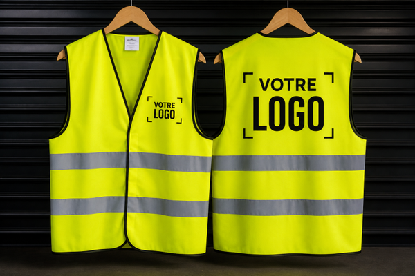 Gilet jaune personnalisé