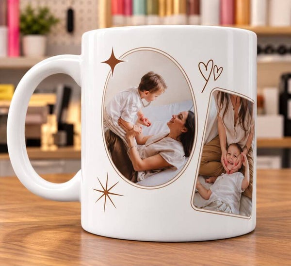 Mug photo personnalisé " Notre famille "